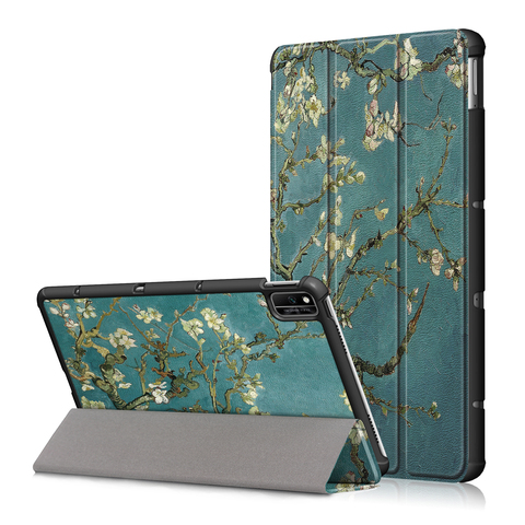 Tablet Case For Huawei Honor V6 10.4 Case 2022 For Huawei Mate pad 10.4 Cover Painted Pu Stand Back Etui For Matepad 10.4 Case ► Photo 1/6