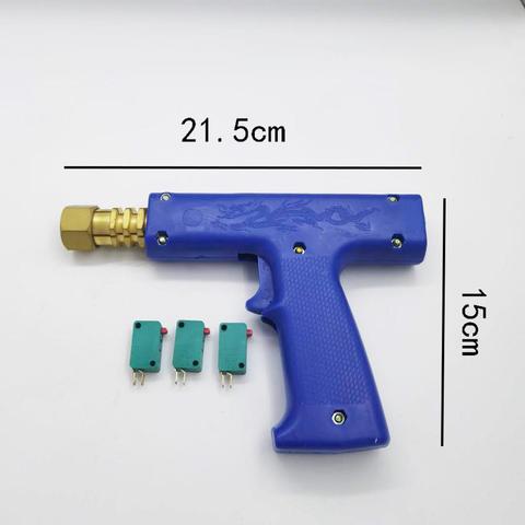 blue spot welding gun with brass locking electrode spotter accessories for car body repair hand tools dent welder puller ► Photo 1/6