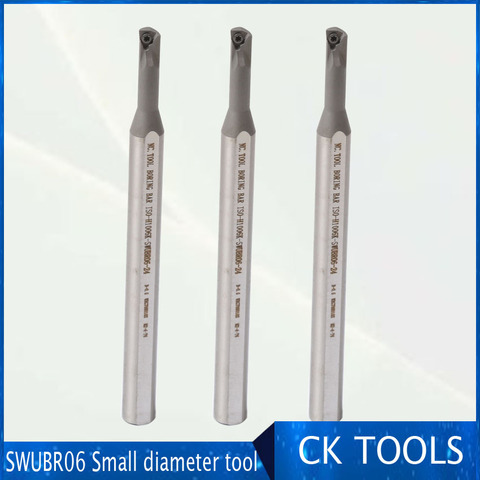 lathe internal H1005K H1006K-SWUBR06 STUBR06 20L small diameter deep hole   4mm 5mm boring cutter rod overall alloy cutter bar ► Photo 1/3