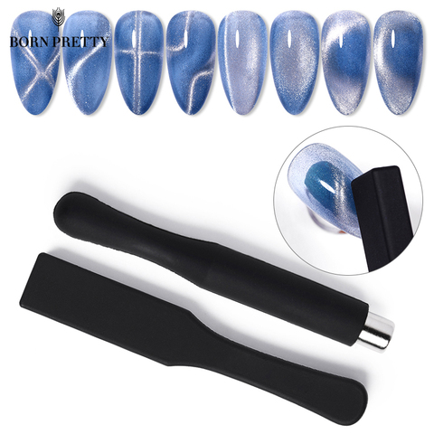 1 Pc Silicone Magnet Stick Strong Effect Magetic Board for 9D Cat Eyes UV Gel Polish 3D Line Strip Multi-function Nail Tools ► Photo 1/6