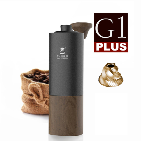 TIMEMORE Chestnut G1 / G1 PLUS manual coffee grinder upgrade titanium coating burr minimalism coffee grinder  pour over espresso ► Photo 1/6