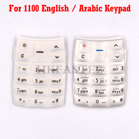 For Nokia 1100 New Mobile Phone English / Arabic Keypad For 1100 Replacement housing cover Keyboard ► Photo 1/3