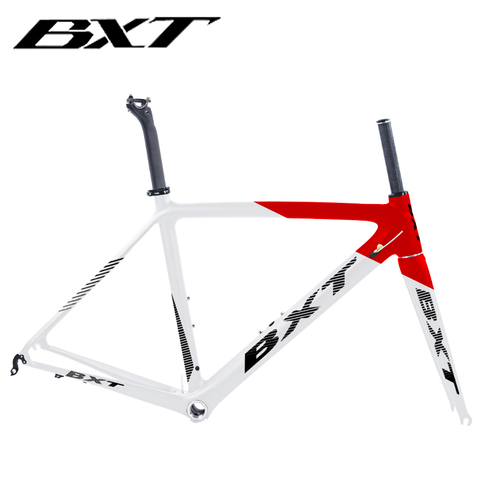 2022 new BXT T800 carbon road bike frame cycling bicycle frameset super light 980g  Di2/mechanical racing carbon road  frame ► Photo 1/6