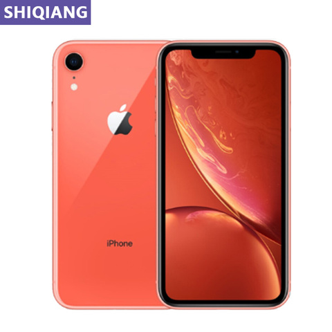 Buy Online Original Used Unlock Apple Iphone Xr Cell Phones 6 1 Face Id 3 64 128 256gb Ios 4g Lte Gps Nfc 7 12mp 1sim Card Mobile Phones Alitools