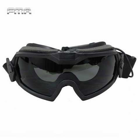FMA LPG01BK12-2R Regulator Goggles With Fan Updated Version Tactical Airsoft Paintball Safety Eye Protection Glasses Eyewear ► Photo 1/6