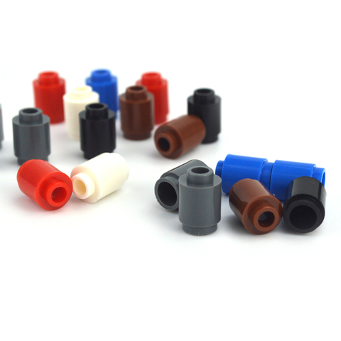 160pcs 1*1 MOC Building Blocks Round Brick Cylinder Bricks Children Toys City Creator Bricks Part DIY Accessories 3062 ► Photo 1/6
