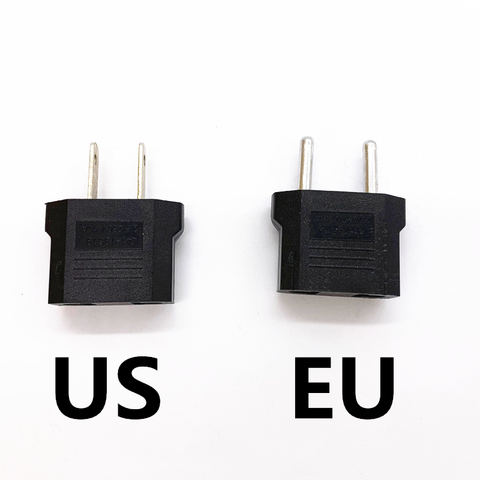 1PCS European US EU Plug Adapter American Japan China US To EU Euro Travel Power Adapter Plug Outlet Converter Socket ► Photo 1/4