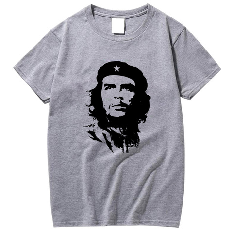 Men high quality short sleeve 100% Cotton che guevara revolution printed men t-shirt casual o-neck men'sT-shirt female tee shirt ► Photo 1/6