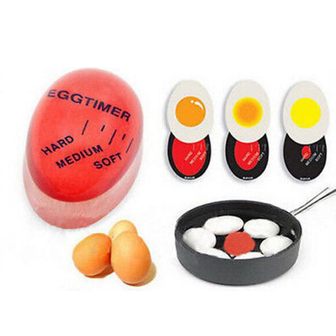 2022 New Mini Egg Timer Kitchen Perfect Color Changing Timer Kitchen Tools Yummy Soft Hard Boiled Eggs Cooking Kitchen Gadgets ► Photo 1/6