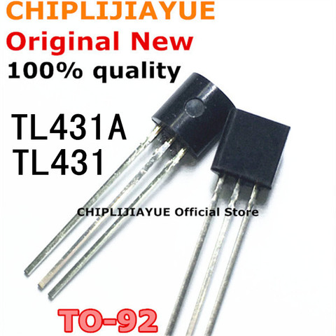 50PCS TL431A TO92 TL431 TO-92 431 new and original IC Chipset ► Photo 1/1