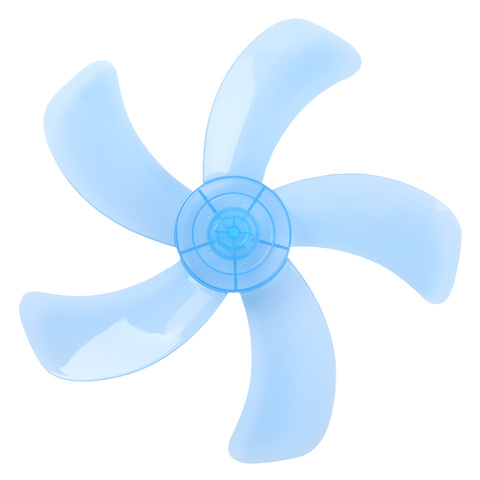 Household Plastic Fan Blade Universal 12/16 inch Three/Five Leaves Nut Cover Blades Low Noise Ventilation Parts for Table Fanner ► Photo 1/6