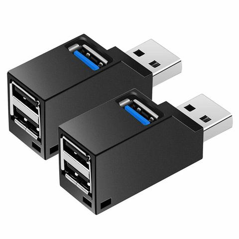 USB 3.0 HUB Adapter Extender Mini Splitter Box 3 Ports for PC Laptop Macbook Mobile Phone High Speed U Disk Reader for Xiaomi ► Photo 1/6