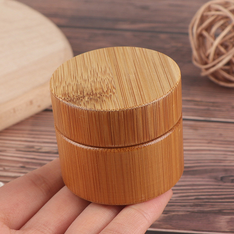 5g 10g 15g 20g 30g 50g Bamboo Bottle Cream Mask Jar Make-Up Skin Care Container Empty Cosmetic Bottle Packaging Container ► Photo 1/6