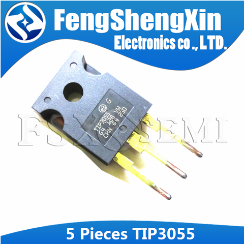 5pcs/lot TIP3055 TO-3P T1P3055 TO-247 Power Transistors ► Photo 1/3