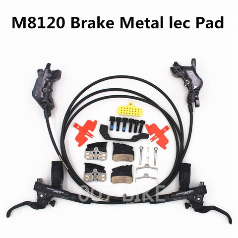 Shimano DEORE XT M8000 M8020  M8100 M8120 Brake 4 Piston HydraulicBike Disc Brake ICE-TECH PADS Front Rear DH ► Photo 1/6