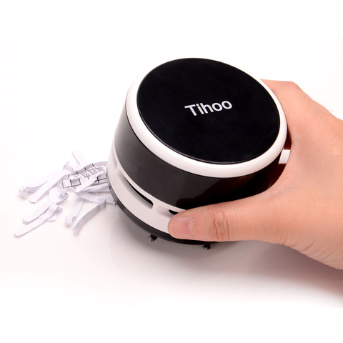 Tihoo mini vacuum cleaner creative home office car vacuum cleaner desktop dust removal office supplies desk accessories ► Photo 1/1