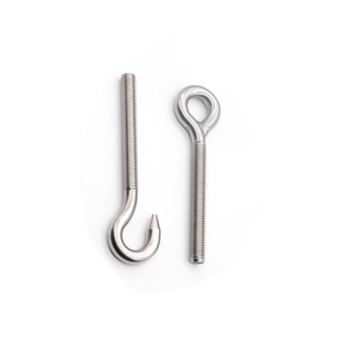 1-2pcs M4 M5 M6 M8 M10 M12 M16 M20 304 Stainless Steel Sheep Eye screw Bolt Ring Hook ► Photo 1/1