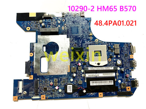 10290-2 48.4PA01.021 LZ57 MB mainboard for Lenovo B570 B570E mainboard V570 V570C motherboard HM65 PGA989 100% working ► Photo 1/4