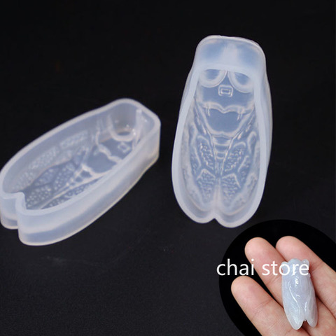 1PC Cicada Silicone Uv Jewelry Molds Pendant Jewelry Tools UV Resin Mold Jewelry Accessories ► Photo 1/4