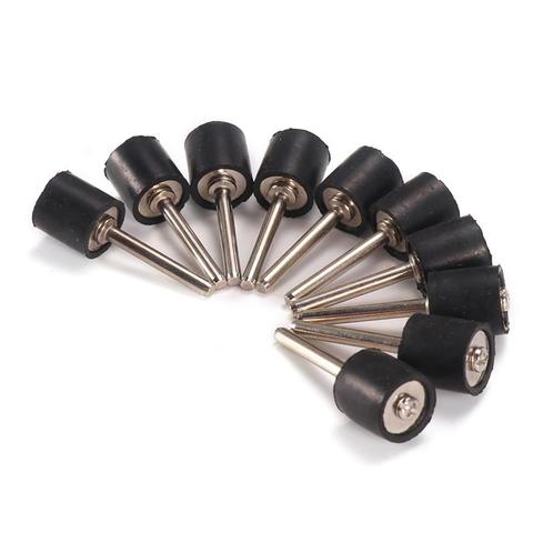 10pc Sand Ring Rod Band Mandrel 1/4 Inch Shank 6.3 12.7mm Drum Sanding Kit Nail Drill Bit Abrasive Tools For Dremel Accessory ► Photo 1/6