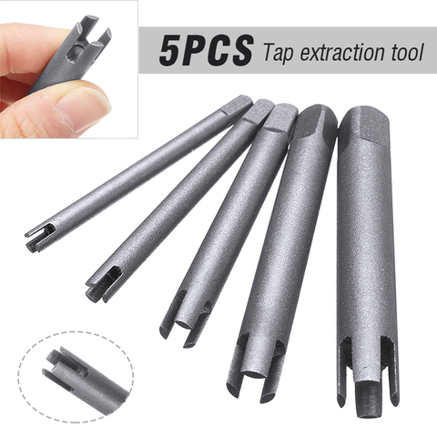 5pcs HSS 6542 Broken Tap Extractor  Broken Tap Remover Removal Tool Kits 3 To 20mm Taps 3/4 Claws 2#-M5, 3#-M6, 4#-M8, 5#-M10, ► Photo 1/6