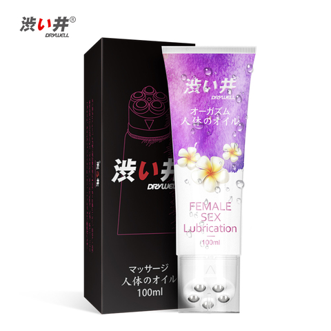 DRY WELL Sex Gel Orgasm Woman Lubricant 100ml Roll-on Sex Intense Pleasure Oil for Body Orgasmic Gel for Women Sexual Anal ► Photo 1/5
