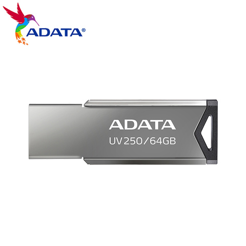 ADATA Metal Flash Drive UV250 16GB 32GB 64GB USB 2.0 Memory Stick Storage Device Flash Disk Mini Pendrive For Computer ► Photo 1/6