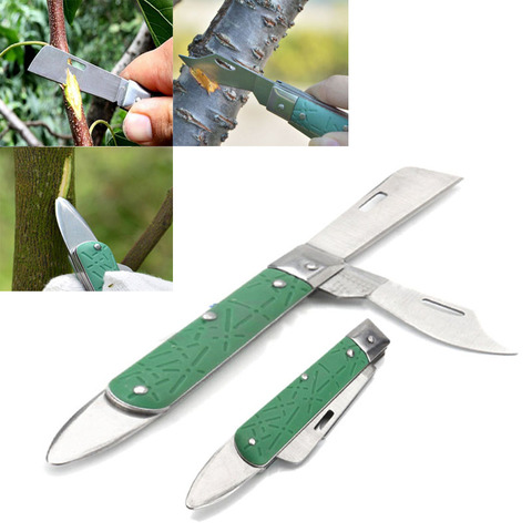 Peeler lifter bark plant Fruit Seedling Cut nursery budding Prun Cutter   Tool fold knife Graft rose blade Tree ► Photo 1/1