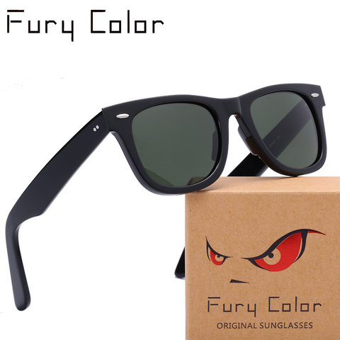 Classic Women Men Sunglasses Glass lens luxury brand sunglasses women men sunglasses driving feminin Shades gafas De Sol ► Photo 1/6