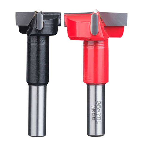 Tideway 1pc Woodworking Forstner Gang Drill Bits Alloy Hole Opener 70mm Total Length Router Bit for Wood Carbide Row Drill Head ► Photo 1/4
