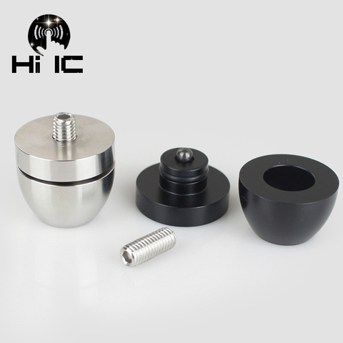 HIFI Audio Speakers Amplifier Chassis Stainless Steel/Aluminum Alloy  Shock Absorber Foot Pad Feet Base Nail Spikes Stands ► Photo 1/5