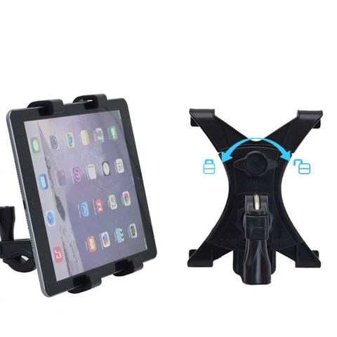 Universal 360 Bicycle Holder Mount Exercise Bike Bracket For 7-12inch Tablet PC ► Photo 1/6