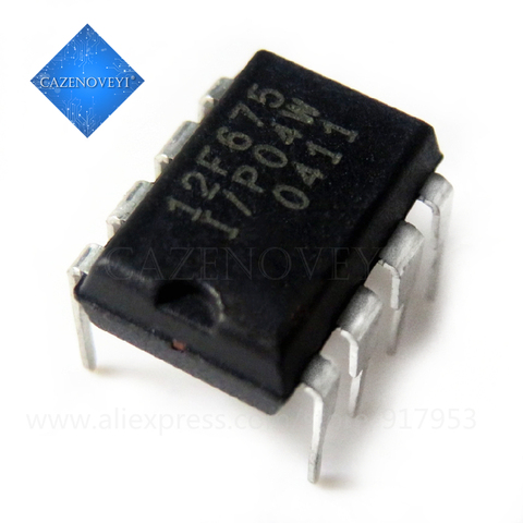 2pcs/lot PIC12F675-I/P 12F675 PIC12F675 PIC12F629-I/P  PIC12F629 12F629 SAME DIP-8 In Stock ► Photo 1/1