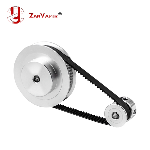 GT2 Timing Belt Pulley 60teeth 20teeth 5mm/8mm Reduction 3:1/1:3 belt width 6mm for 3D printer accessories ► Photo 1/5