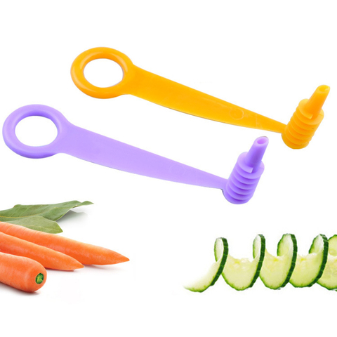 Vegetables Spiral Slicer Spiral Slicer Potato Carrot Cucumber Chopper Spiral Screw Slicer Cutter Spiralizer Kitchen Accessories ► Photo 1/6
