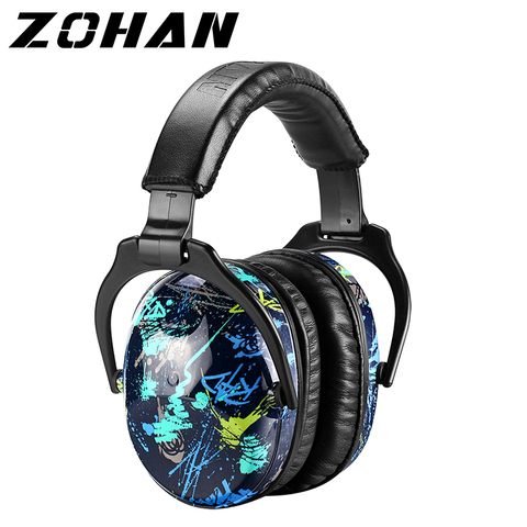 ZOHAN Kids Ear Protection Safety Ear Muffs NRR 22dB Noise Reduction Ear Defenders Best Hearing Protectors for Infants Kids boys ► Photo 1/6