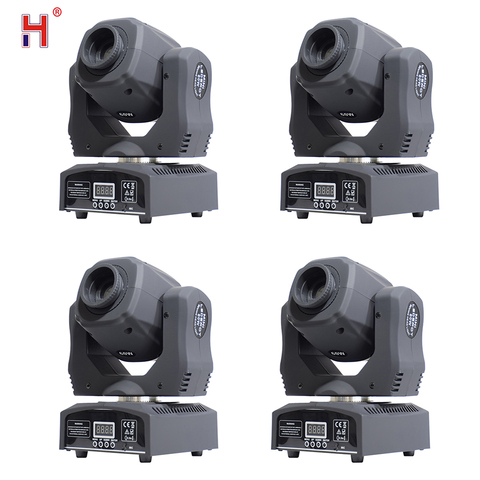 Led 60W Gobos Moving Head Light Mini Rgbw 4In1 Spot Lights Stroboscopes Lyre Led Mixing For Dj Stage Lighting 4Pcs/Lot ► Photo 1/6