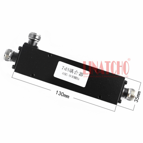 2 Way 7dB antenna coupler 400-900MHz UHF CDMA 450mhz repeater two-way radio power splitter ► Photo 1/6