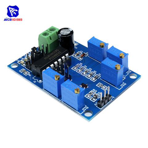 ICL8038 Signal Source Generator Medium/Low Frequency 10Hz-450KHz Triangular/Rectangular/Sine Wave Generator Module 12V to 15V ► Photo 1/6