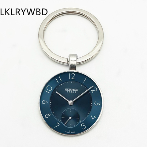 Vintage Art Clocks Fashion Keychain Keyring Jewelry Pendant Convex Glass Keychain ► Photo 1/5