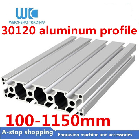 30120 Aluminium Profile EN European Standard Brackets DIY Workbench AL Aluminum Extrusion Shape CNC 3D DIY Printer Parts ► Photo 1/5