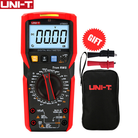UNI-T UT89XD Digital Multimeter Ammeter Voltmeter Capacitance Voltage Current Intellignet Tester LED Display NCV Measurement ► Photo 1/6