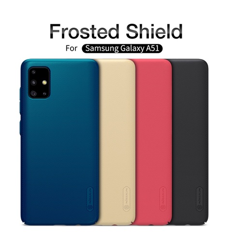 For Samsung Galaxy A51 A71 A31 A01 A11 A41 Case Nillkin Super Frosted Shield Hard PC Back Cover protector Case For Samsung A51 ► Photo 1/6