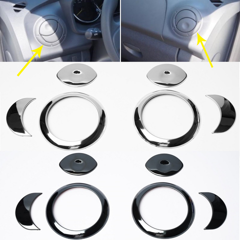 stainless steel interior air AC conditioner decorative cover trims for Dacia Duster Dokker Duster Lodgy Logan Sandero Stepway ► Photo 1/1