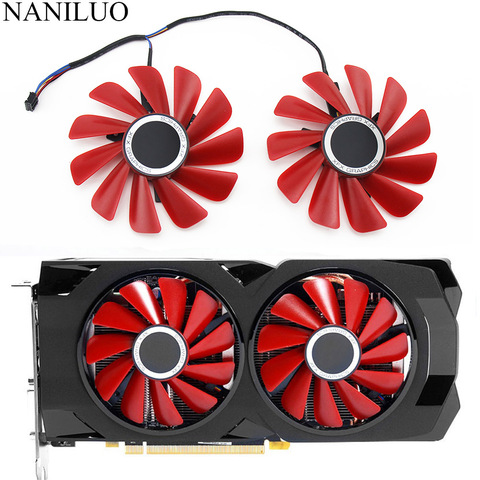 85MM Diameter RX-570-RS RX-580-RS FD10U12S9-C  For XFX RX570 RS RX580 RS Video Graphics Cards Cooling As Replacement Fan ► Photo 1/4