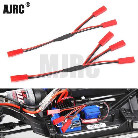 MJRC Three In One Cable Esc Power Supply External Wiring Jst For 1/10 Rc Crawler Car Defender Traxxas Trx4 Tactical Unit Bronco ► Photo 1/6