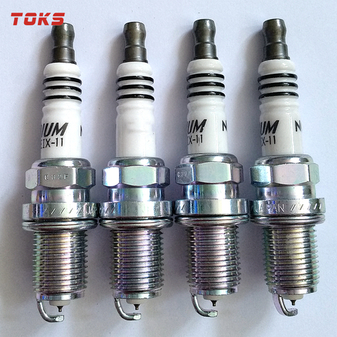 4pcs/Box BKR5EIX-11 5464 3184 Iridium Spark Plugs For TOYOTA SUZUKI HYUNDAI ► Photo 1/3