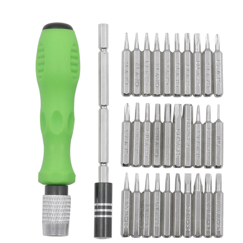 32 in 1 Multi-Purpose Precision Screwdriver Magnetic Bits Adjustable Extension Rod Non-slip Handle Repairing Hand Tools Set ► Photo 1/5