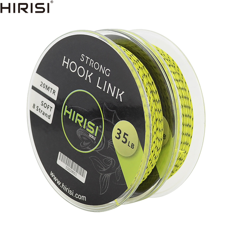 2pcs Carp Fishing Line 8 strand Braided Hook Link 20m Three Size Coarse Carp Fishing Tackle ► Photo 1/6