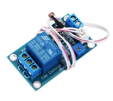 XH-M131 Photoresistor Module Brightness Automatic Control Module 5V 12V Photocontrol Relay Light Switch sensor ► Photo 1/1